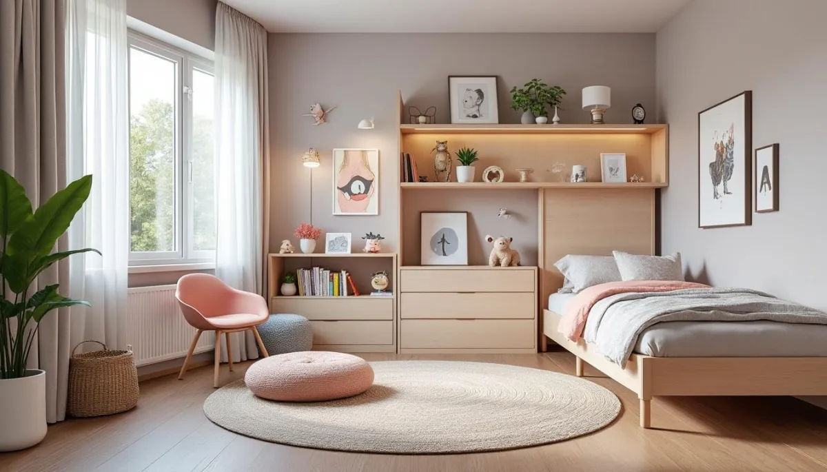 d&eacute;couvrez comment organiser une chambre d&rsquo;enfant &eacute;volutive pour accompagner sa croissance avec des meubles modulables, un espace fonctionnel et une d&eacute;coration adaptable.